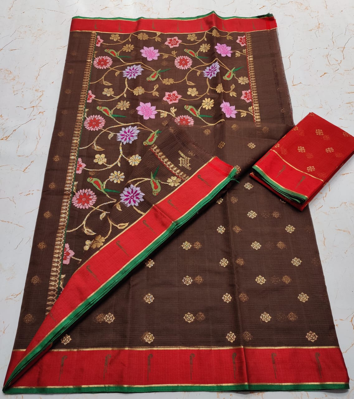 Handloom Pure Kota Doria Saree