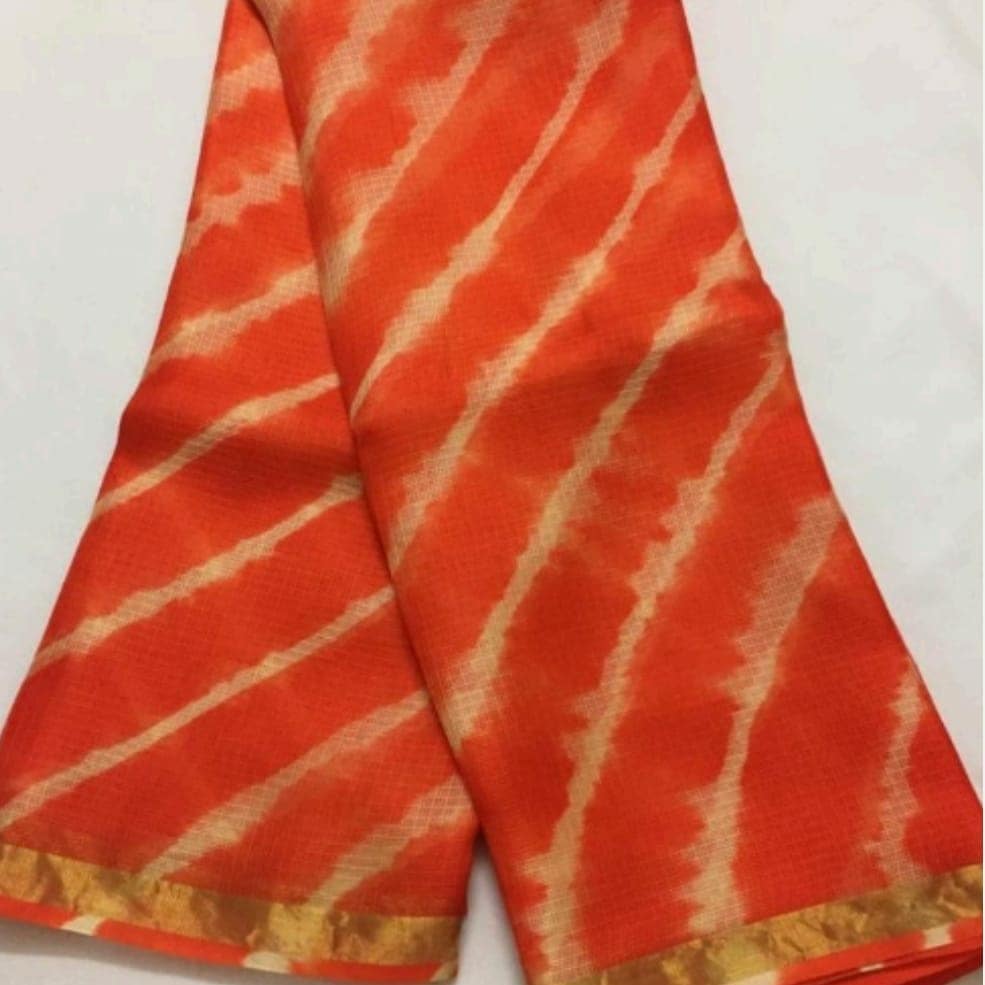 Pure Kota Doria Silk Saree