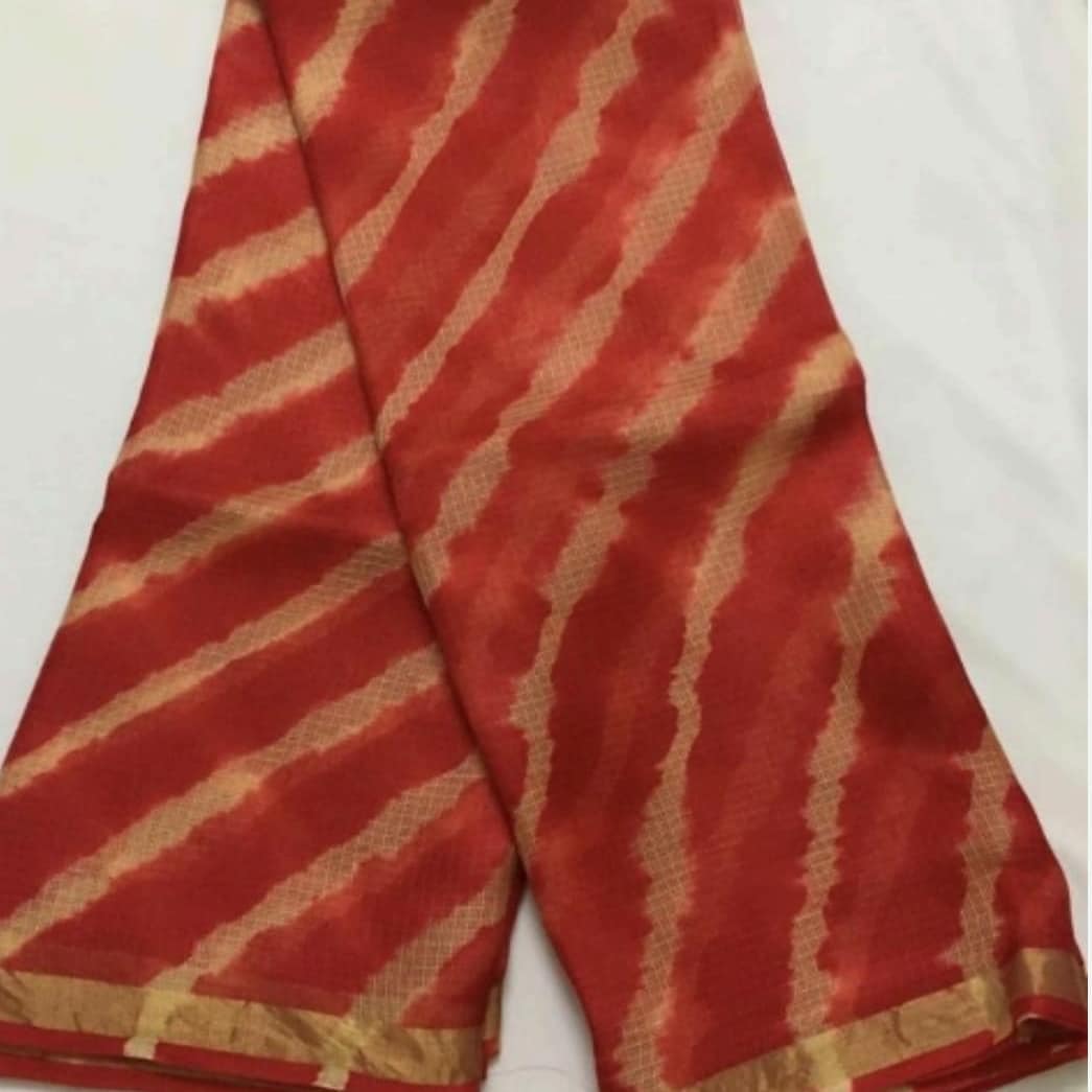 Pure Kota Doria Silk Saree