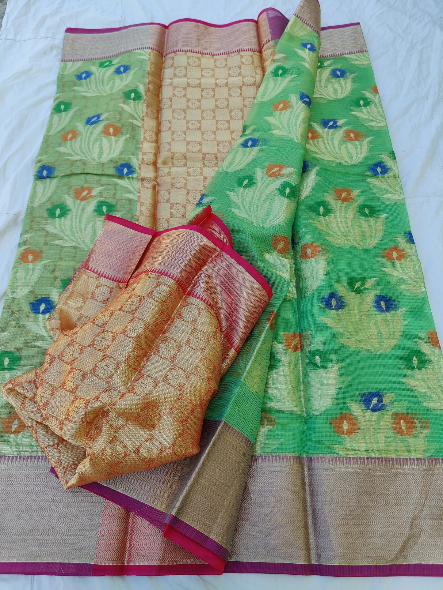 KOTA DORIA COTTON WEAVING SAREES