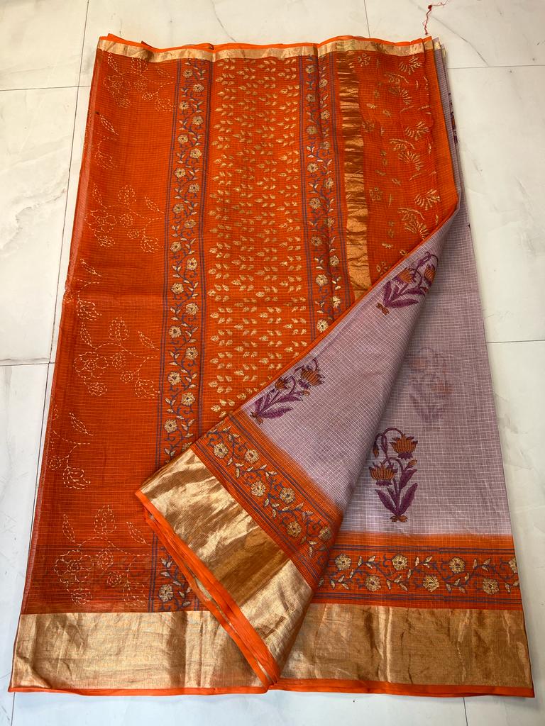 Pure KOTA Doria SAREE WITH BLOUSE