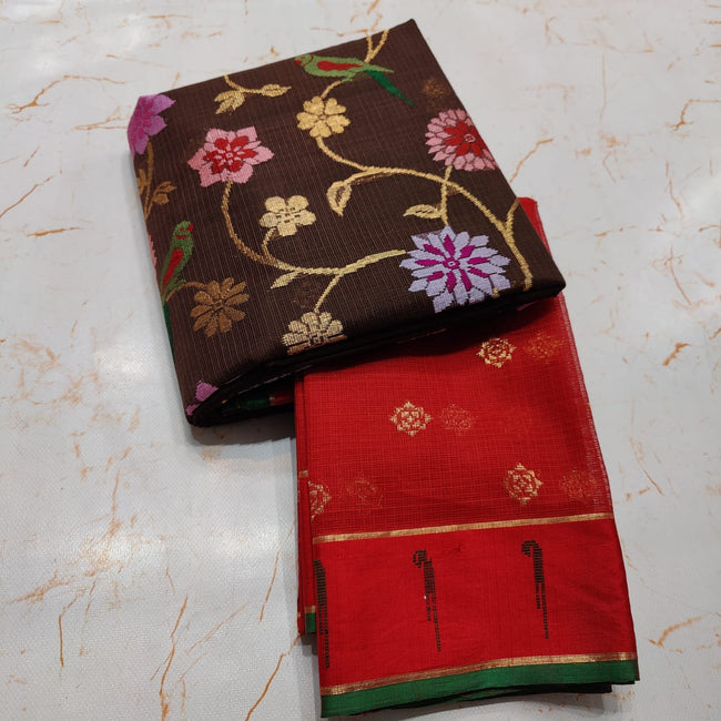 Handloom Pure Kota Doria Saree