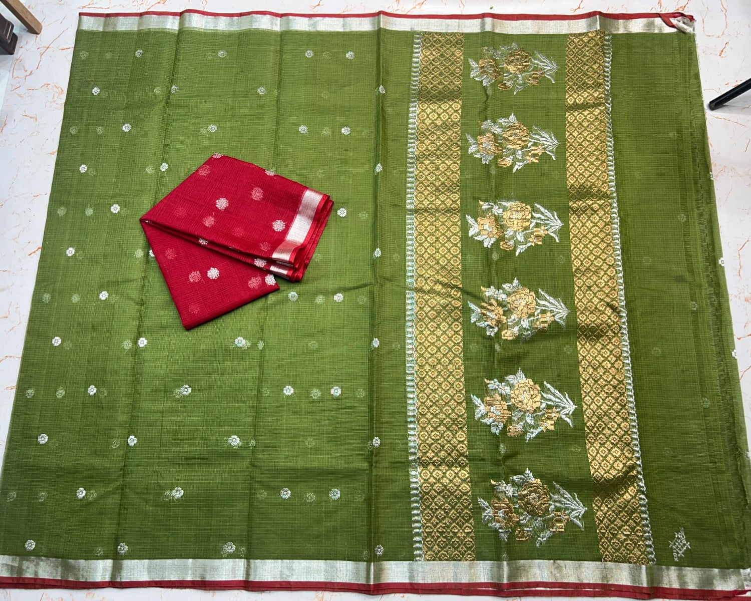 Kota Doria Handloom Saree