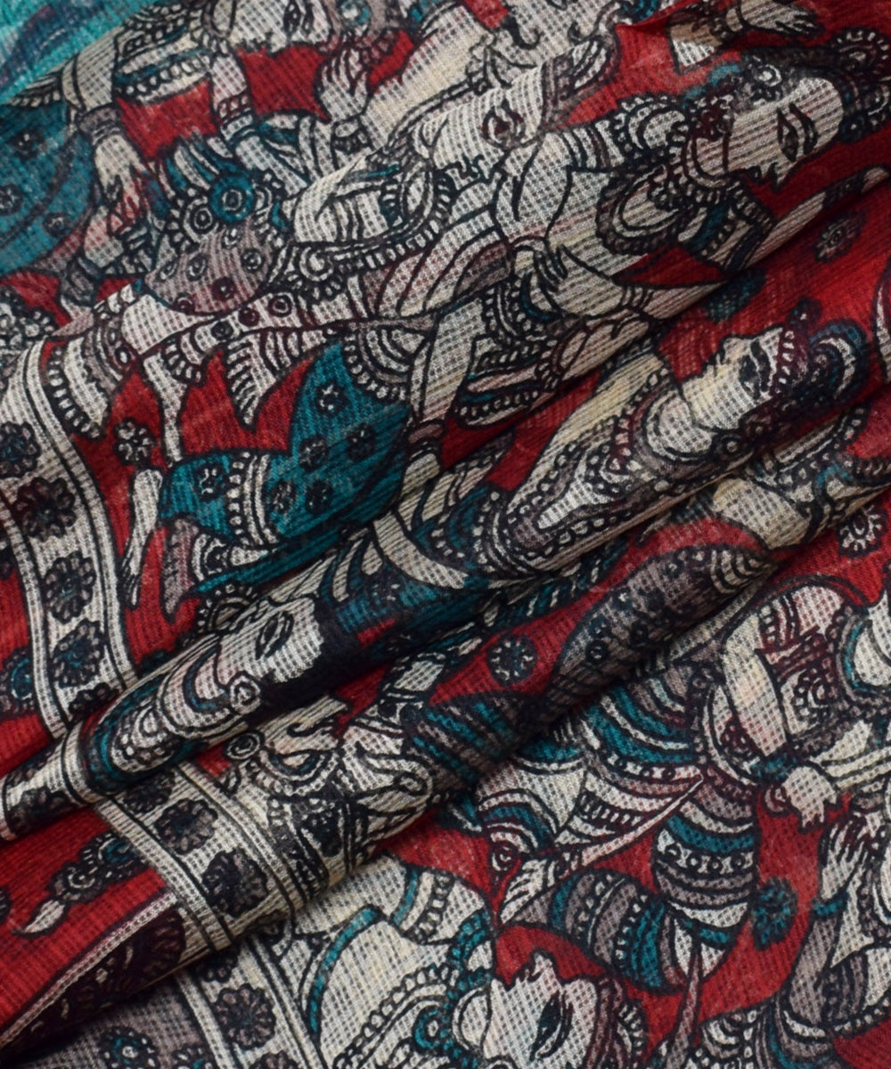 Kotadoria Silk Saree With Beautiful Print