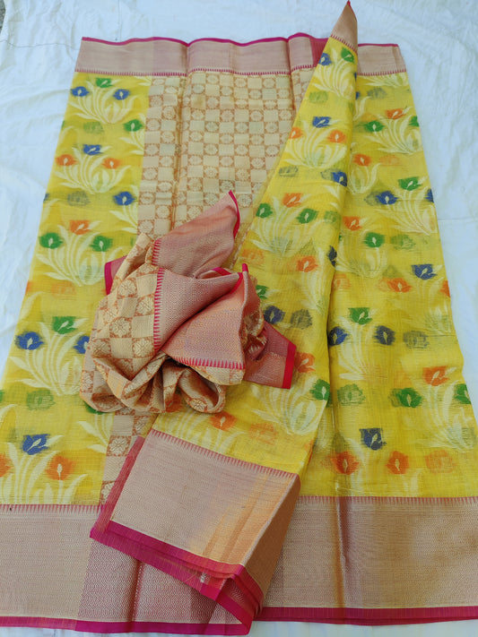 KOTA  COTTON  WEAVING SAREES