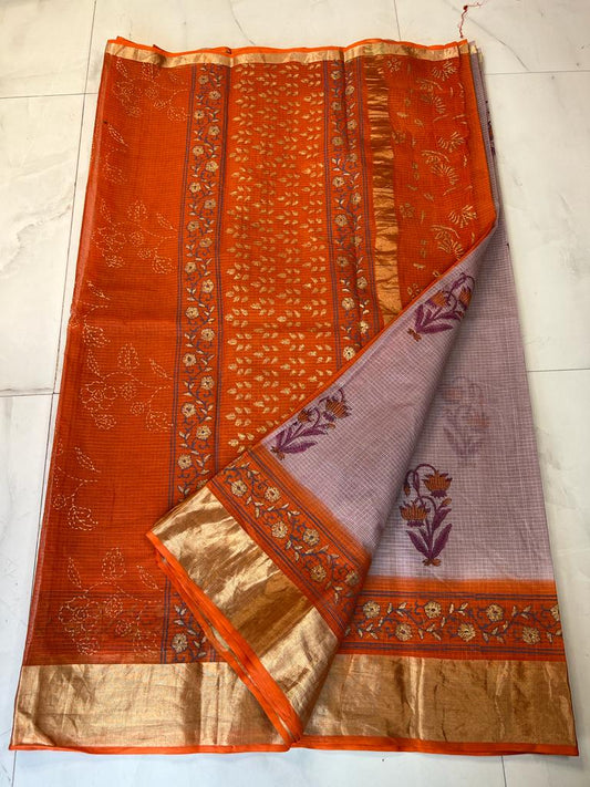 Pure KOTA Doria SAREE WITH BLOUSE